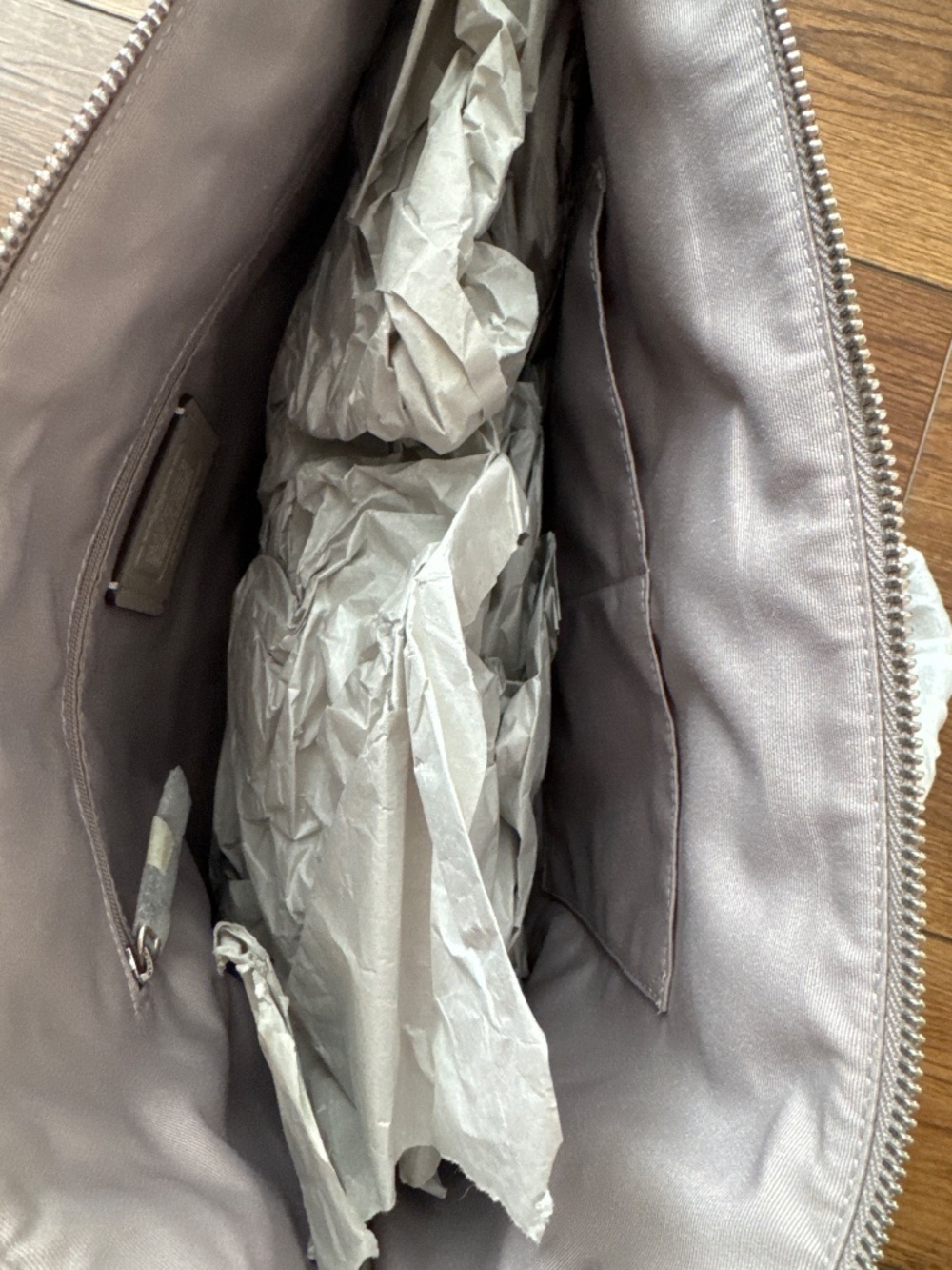Coach Gallery Tote style 79608 - Gray - New without tags - Picture 4 of 4